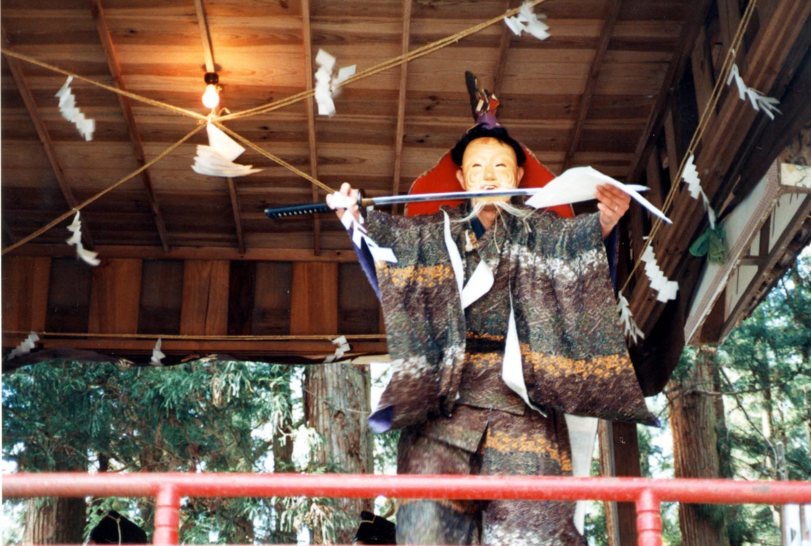 林の神楽の写真